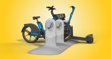 Image for KNOT: Docking & charging stations for bikes and scooters